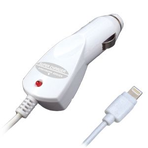 Kashimura カシムラ KL-1 DC充電器1A Lightning WH KL-1
