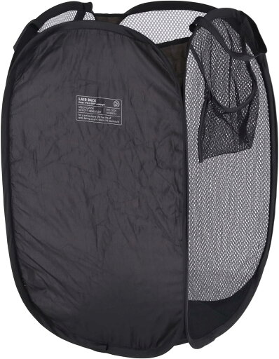 不二貿易 LB ポップアップランドリー 35L ブラック 不二貿易 LB ポップアップランドリー 35L ブラック