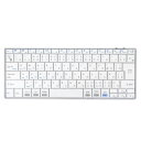 アーキス (ARCHISS)INTRO Mini BT パンタグラフキーボード 日本語85キー 白 BT5.0+USB-C 無線/有線両(2)