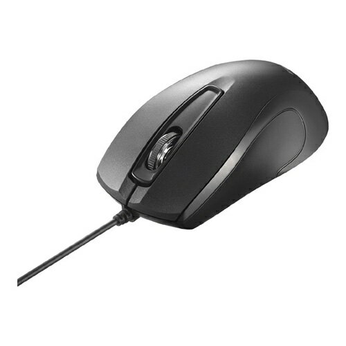 BUFFALO バッファロー 3ボタン 有線 BlueLED 高耐久 法人向け マウス ブラック BSMBU2BKZ