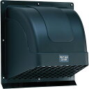 TSK 高須産業 WK-25K ウェザーカバー【25cm換気扇用(300×300)】(格子付・ブラック)