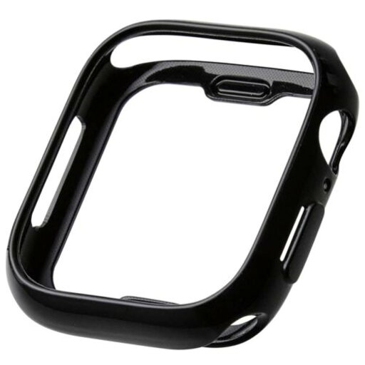 ELECOM エレコム AW-24ABPUBK Apple Watch 46mm/ソフトバンパー/ブラック ELECOM エレコム AW-24ABPUBK Apple Watch 46mm/ソフトバンパー/ブラック