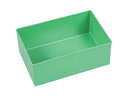 allit/アリットクンストシュトッフテヒニク プラスチックボックス Allitパーツケース EuroPlus用 緑 108X162X63mm 456308(4)