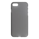 ELECOM エレコム PSBY-70 Air jacket for iPhone SE(第2世代)/iPhone8 スモークマット
