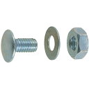 TRUSCO トラスコ中山 軽量棚用ボルト・ナットM6X12mm BN40