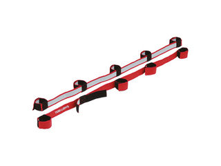 TOEI LIGHT/トーエイライト B3384R むかでロープ（レッドカラー）