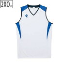 CONVERSE コンバース 【メンズ】ゲームシャツ【ホワイト/Rブルー】【2XOサイズ】CB251701-1125 吸汗 速乾 日本製(4)