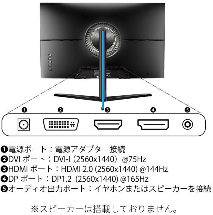 【中古-非常に良い】 IODATA LCD-GC242HXB 23.6型 1920×1080 HDMI DisplayPort ブラック スピーカー あり 高速144Hz対応 GigaCrysta