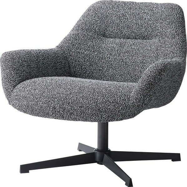 東谷 ROOM ESSENCE ラウンジチェア ダークグレー PC-185DGY 同梱注文不可 カード払い限定 沖縄・北海道・離島お届け並びに時間指定不可