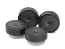 TAMIYA タミヤ ローフリクション大径ローハイトタイヤ (31mm) &カーボンホイール (ディッシュ)