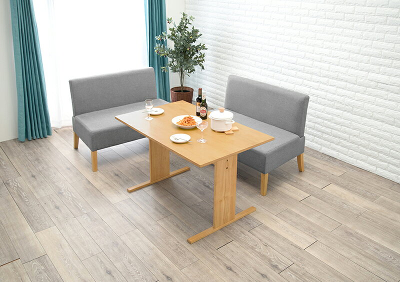 萩原 ハギハラ ダイニング3点セット ライトグレー SH-8615NA-LGY-3S メーカー直送 同梱不可 カード決済のみ対応 沖縄・北海道・離島お届け並びに時間指定不可