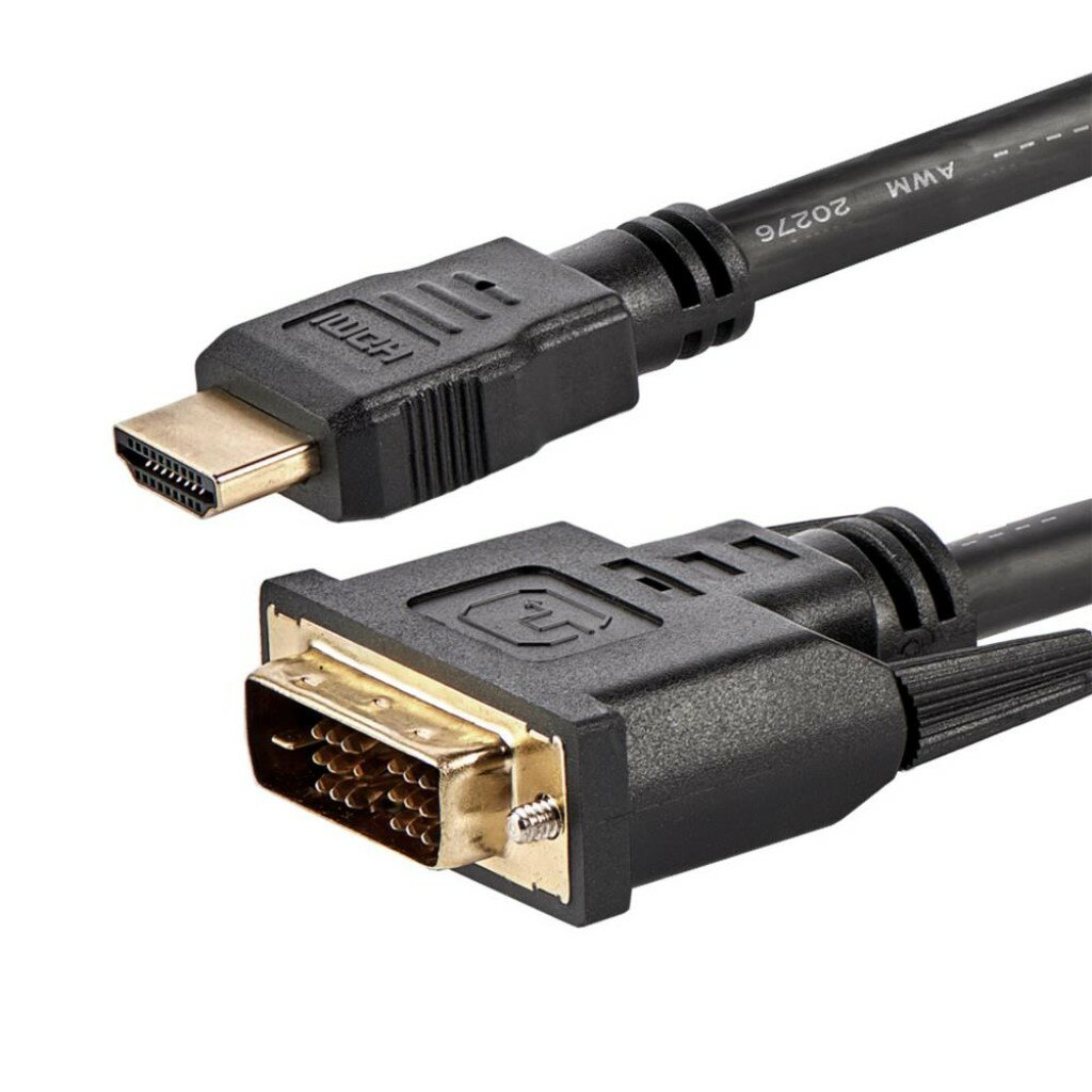 StarTech.com HDMI-DVI-DѴ֥/1.8m/-/˥ץ/ǥץ쥤 С HDMIDVIMM6