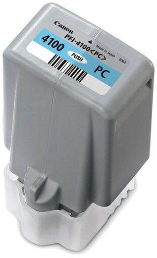 CANON キヤノン 大判プリンター用インクタンク PFI-4100 PC フォトシアン 6781C004 CANON キヤノン 大判プリンター用インクタンク PFI-4100 PC フォトシアン 6781C004