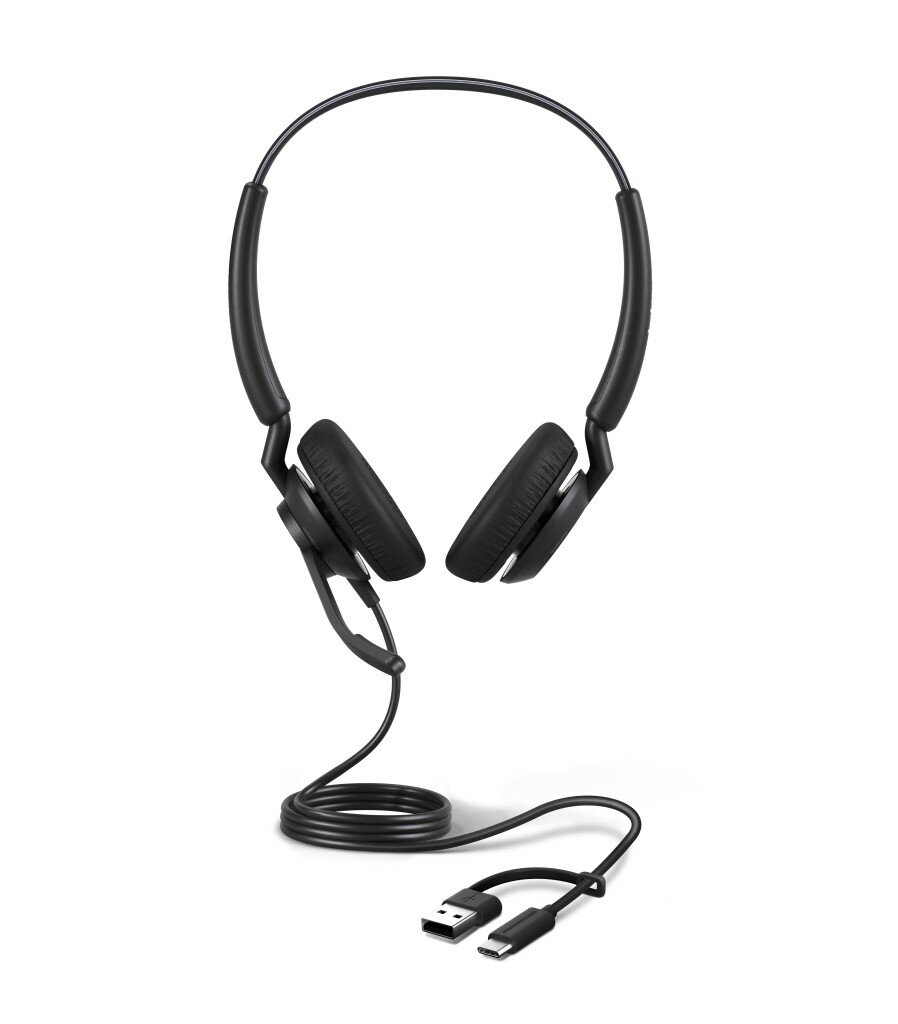GNオーディオ USBヘッドセット USB-C/A 両耳 UC認定 Jabra Engage 40 Inline Link UC Stereo USB C/A 4099-419-269 単品購入のみ可(同一商品であれば複数購入可) クレジットカード決済 代金引換決済のみ
