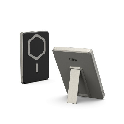 Urban Armor Gear UAG UAG-SLM-5K-TI 5000mAh パワーバンク MagSafe対応ULTRA SLIM 5K POWERBANK+STAND チタン Urban Armor Gear UAG UAG-SLM-5K-TI 5000mAh パワーバンク MagSafe対応ULTRA SLIM 5K POWERBANK+STAND チタン