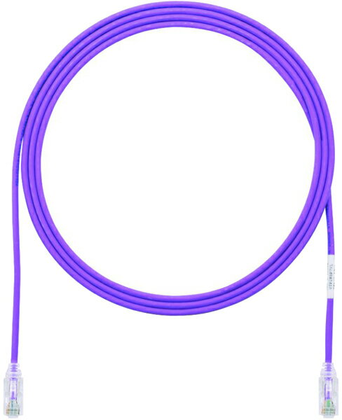 Panduit パンドウイットコーポレーション カテゴリ6細径パッチコード 3m 紫 UTP28SP3MVL
