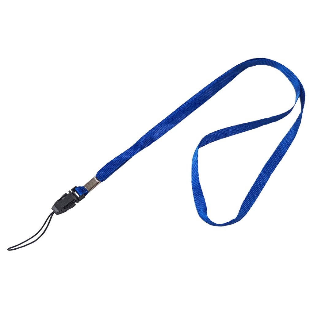 エムディーエス MDS-NS01BU-V ネックストラップ 平型タイプ バリューモデル ブルー