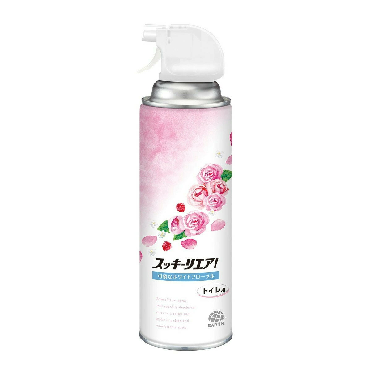 Earth アース製薬 スッキーリエア！ トイレ用 可憐なホワイトフローラル 350mL