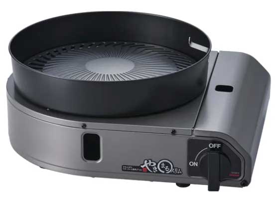 Iwatani イワタニ CB-SLG-3　カセットガス スモークレス焼肉グリル “やきまるスリム” 新構造の「ガード..