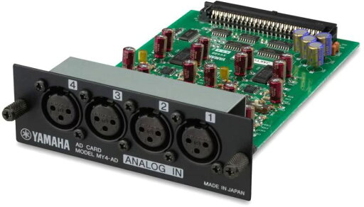 YAMAHA ヤマハ 4CH(24bit) ADカード MY4-AD YAMAHA ヤマハ 4CH(24bit) ADカード MY4-AD
