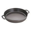 staub ストウブ ストウブ ラウンド 両手フライパン 40511−073 34cmBL プロユース(業務用)として販売されている国内正規販売ルー...