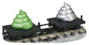 津川洋行 Joke train(ジョークトレイン)シリーズ うん搬トロッコ(けんこう緑・長寿シルバートロッコ付)JT-09