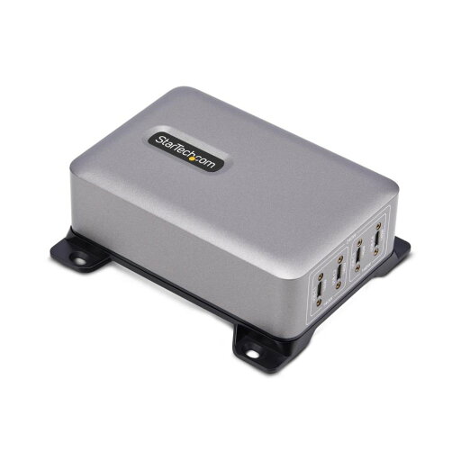StarTech.com 424DNA-USB-C-CHARGER USB-C充電器/4ポート/合計240W 各ポート最大140W/USB PD EPR 3.1対応/ねじ固定ポート StarTech.com 424DNA-USB-C-CHARGER USB-C充電器/4ポート/合計240W 各ポート最大140W/USB PD EPR 3.1対応/ねじ固定ポート