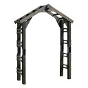住まいスタイル 天然木製三角アーチ アーチ単品 「WOOD CHURCH」 (ウッドチャーチ) ダークブラウン TR-2100DBR 同梱注文不可 カード払い限...