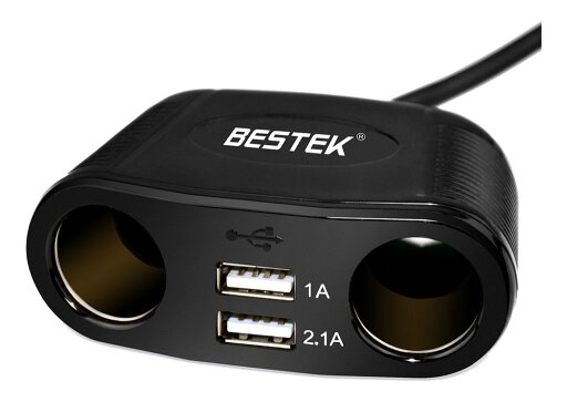 BESTEK MRS152BK BESTEK シガーソケット充電器 BESTEK MRS152BK BESTEK シガーソケット充電器