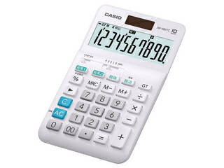 CASIO/カシオ W税率電卓 ミニジャストタイプ 10桁 MW-100TC-WE-N ホワイト CASIO/カシオ W税率電卓 ミニジャストタイプ 10桁 MW-100TC-WE-N ホワイト