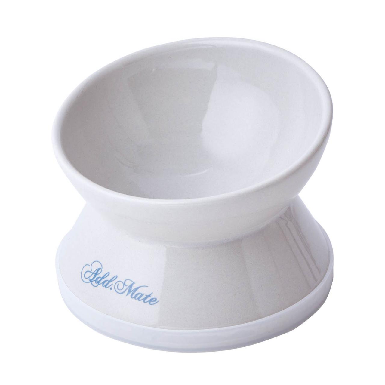 株式会社 ペティオ ADD.MATE営業部 手前が低くて食べやすい脚付き食器 S