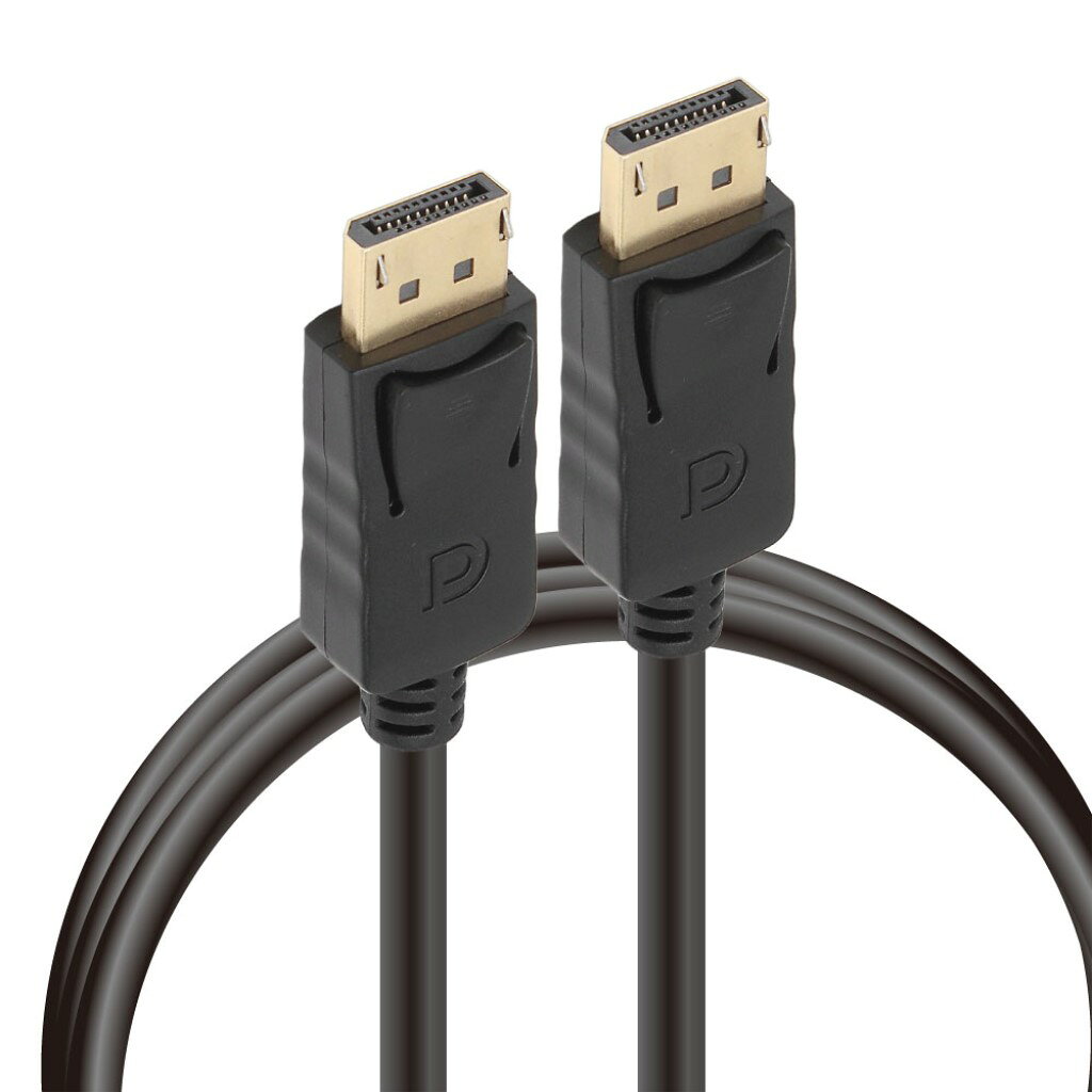 日本トラストテクノロジー DisplayPortケーブル 4K対応 3m ブラック JTDISP4K-3M-BK