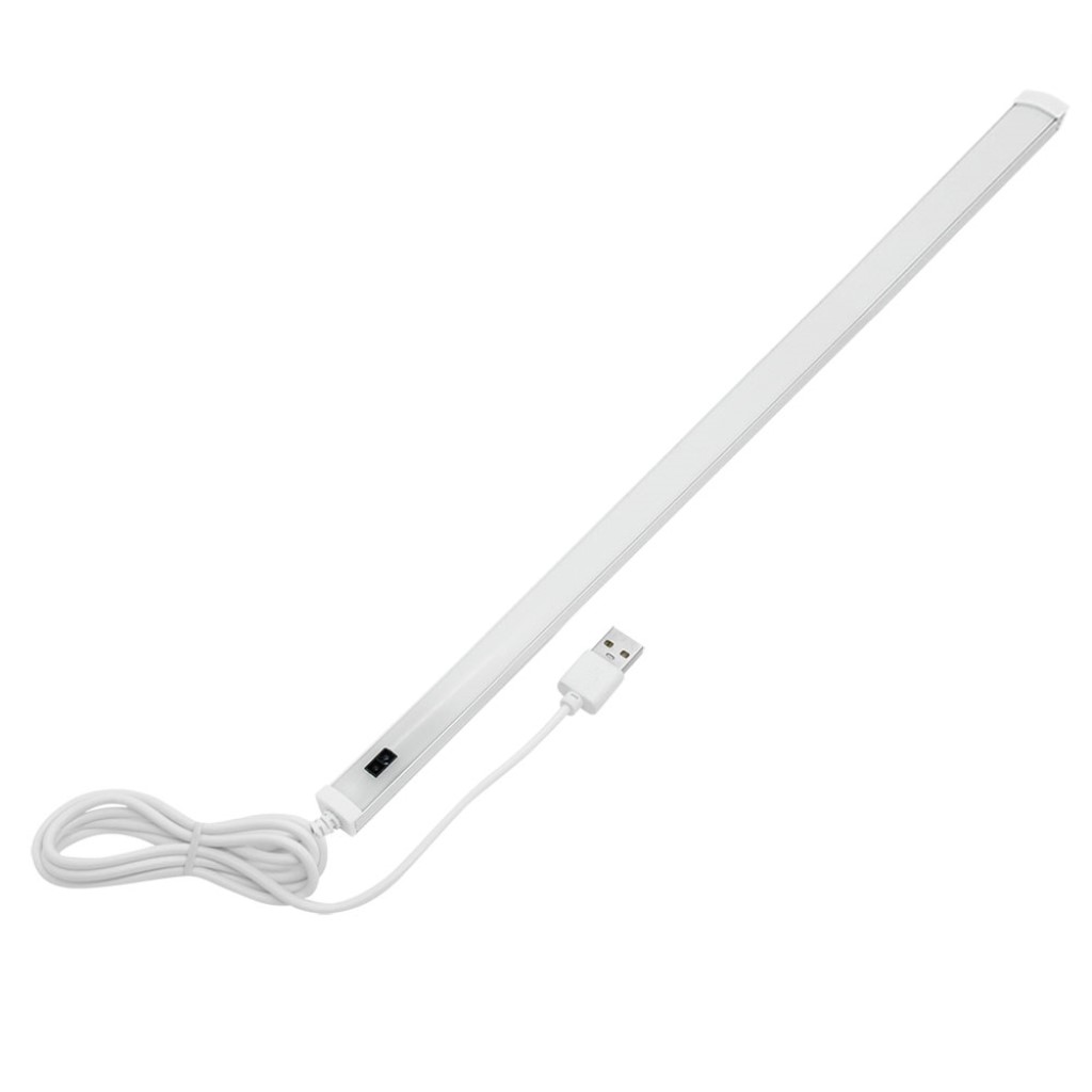 日本トラストテクノロジー USB LEDBARライト センサー式 50cm ホワイト LEDBARS50-WH