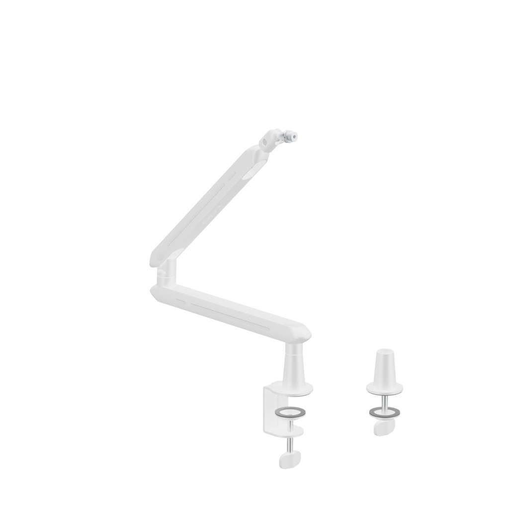 アーキサイト AS-MBA02 (ARCHISS)高さ2段階対応 マイクブームアーム ホワイト