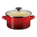 LE CREUSET ル・クルーゼ ル・クルーゼ EOSキャセロール CR(ガラスフタ付)20cm