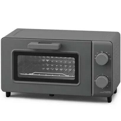 IRIS OHYAMA アイリスオーヤマ EOT-201-H グレー　オーブントースター　食パン2枚焼き