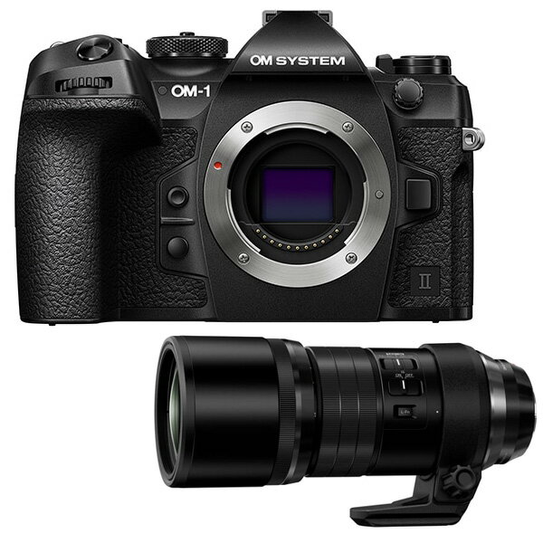 OM SYSTEM ॷƥ OM-1 Mark II ܥǥ ED 300mm F4.0 IS PRO å ڽͽХåƥ꡼ BLX-1...