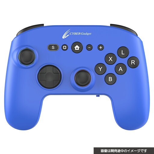サイバーガジェット CYBER・ゲーミングコントローラー6B 無線タイプ ブルー CYS2GC6BWLBL 【Switch2・Switch・PC対応】 サイバーガジェット CYBER・ゲーミングコントローラー6B 無線タイプ ブルー CYS2GC6BWLBL 【Switch2・Switch・PC対応】