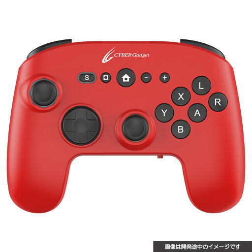サイバーガジェット CYBER・ゲーミングコントローラー6B 無線タイプ レッド CYS2GC6BWLRE 【Switch2・Switch・PC対応】 サイバーガジェット CYBER・ゲーミングコントローラー6B 無線タイプ レッド CYS2GC6BWLRE 【Switch2・Switch・PC対応】