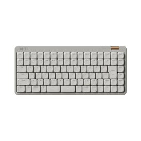 Lofree OE921GJ 3モード接続 75%レイアウト 静音スイッチ搭載薄型メカニカルキーボード Flow Lite JIS グレー