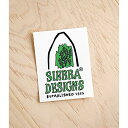 SIERRA DESIGNS シエラデザイン ポップ SD ロゴ ステッカー SDST05