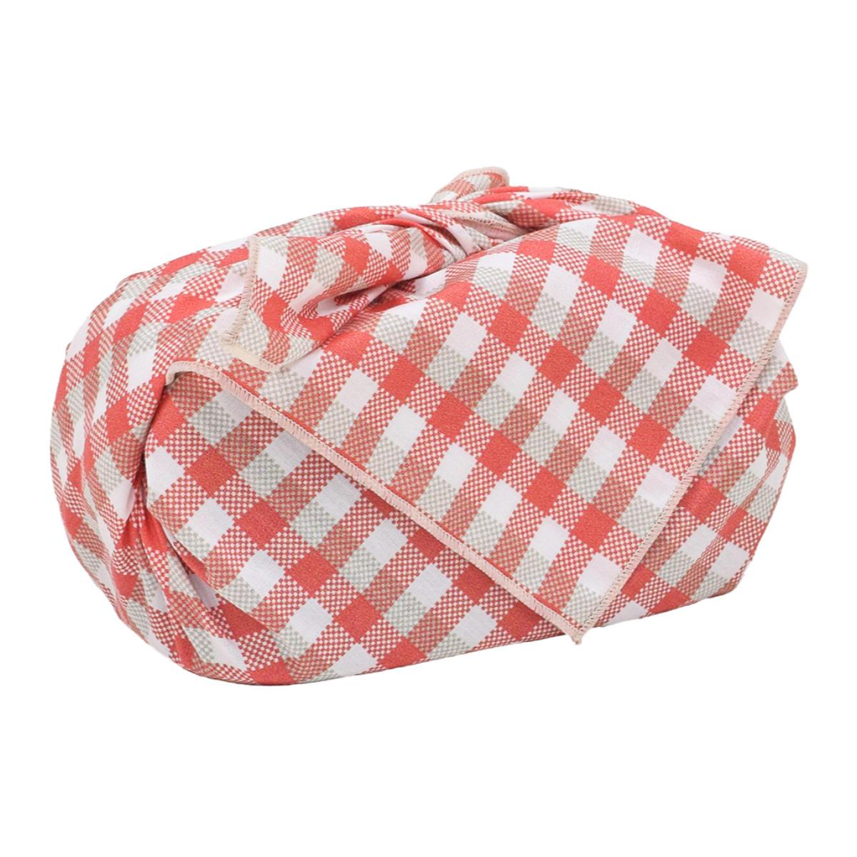 イエロースタジオ ランチクロス プラッドランチクロス レッドグレー