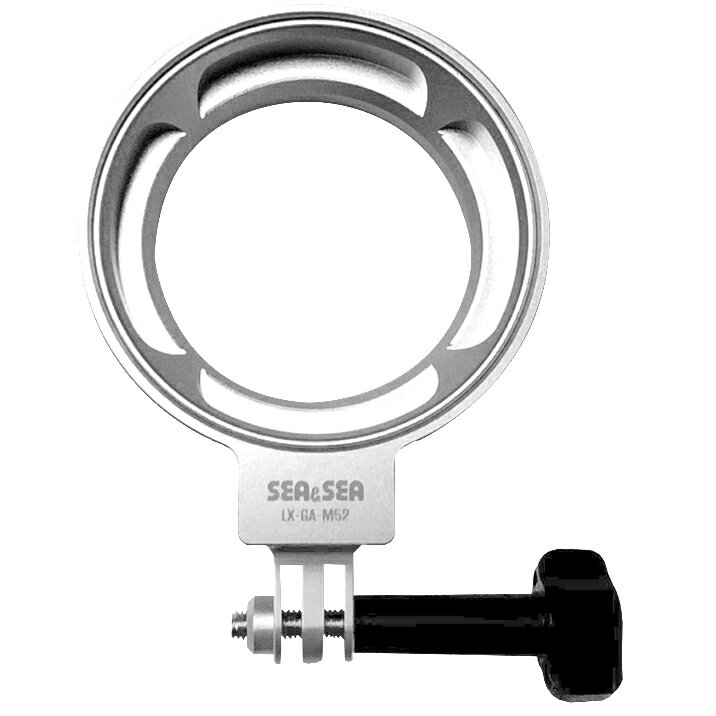 SEA&SEA シーアンドシー 09175 LX アクションカムアダプター シルバー