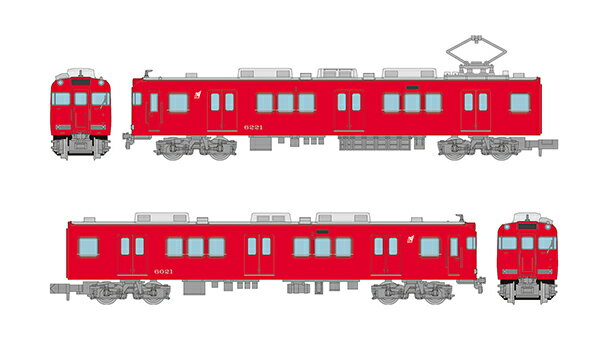 TOMYTEC トミーテック 鉄道コレクション 名古屋鉄道6000系(5次車・三河線)2両セット 337683
