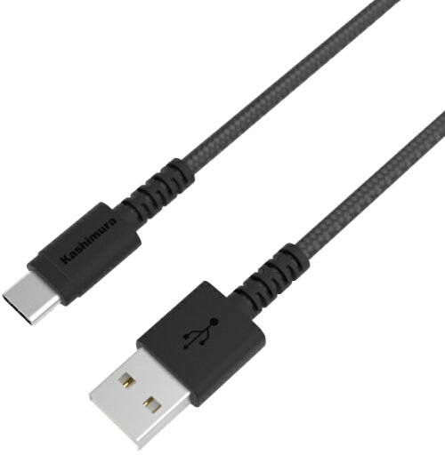 カシムラ USB充電&同期ケーブル 2m A-C STRONG BK AJ-630 カシムラ USB充電&同期ケーブル 2m A-C STRONG BK AJ-630