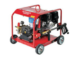 【組立・輸送等の都合で納期に4週間以上かかります】 SUPER INDUSTRIES スーパー工業 【代引不可】エンジン式 高圧洗浄機 SER-2015-5