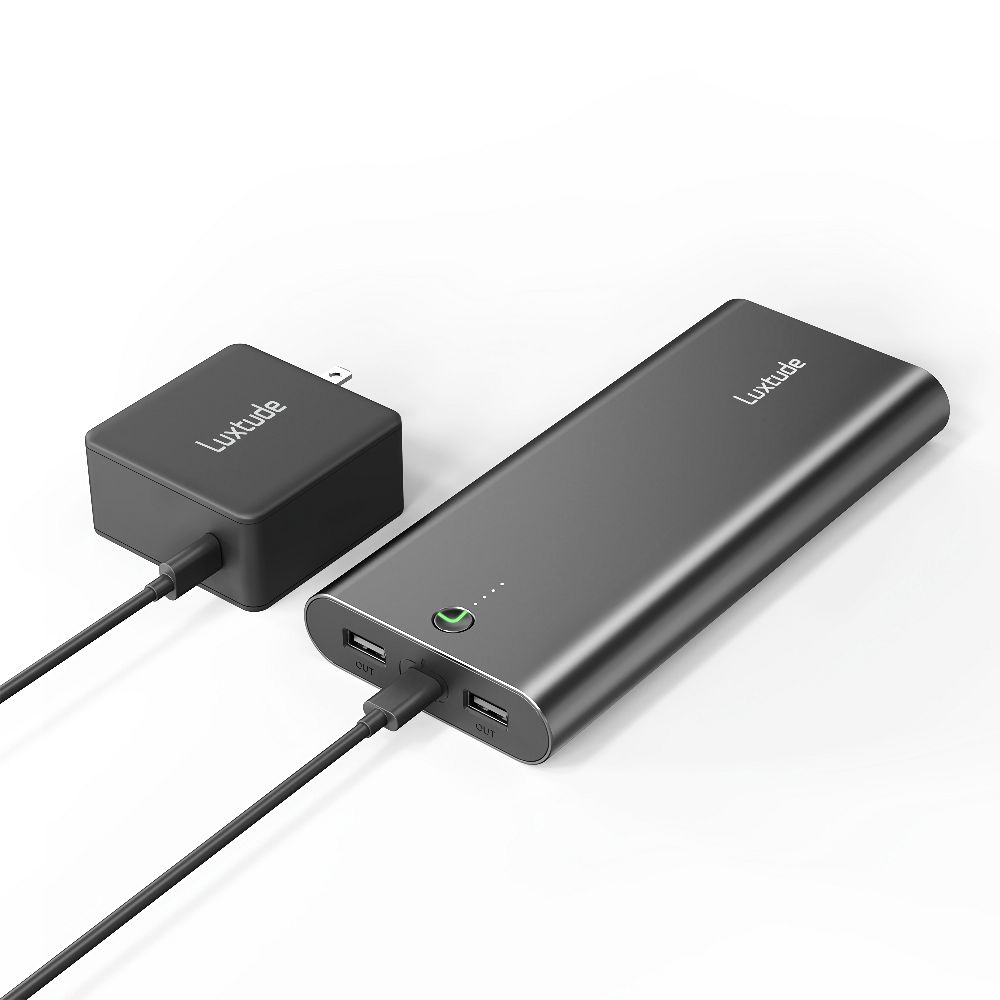Luxtude ラックスチュード 26800mAh PD対応モバイルバッテリー PowerRapid26800 PD26800-B