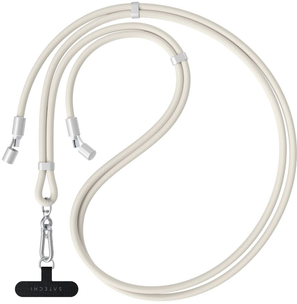 Satechi サテチ OntheGo クロスボディランヤードケーブル type-Cケーブル 急速充電 データ転送 サンド PST-LOTGLW