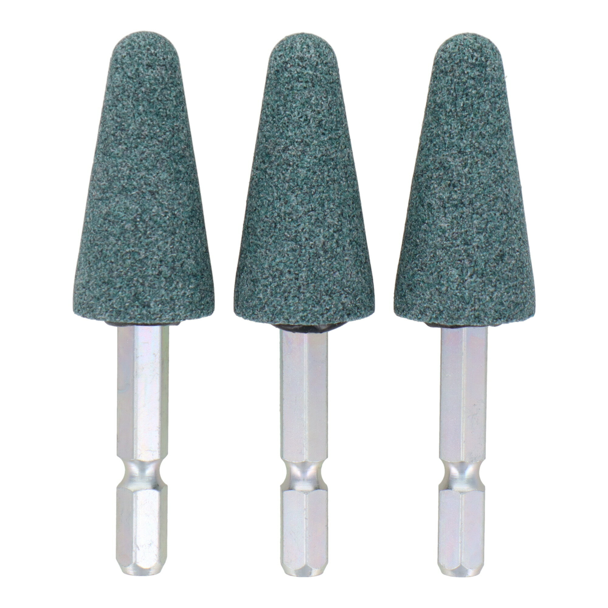 SANKYO 三共コーポレーション H&HSET3-GC616 六角軸軸付砥石 傘型 #80