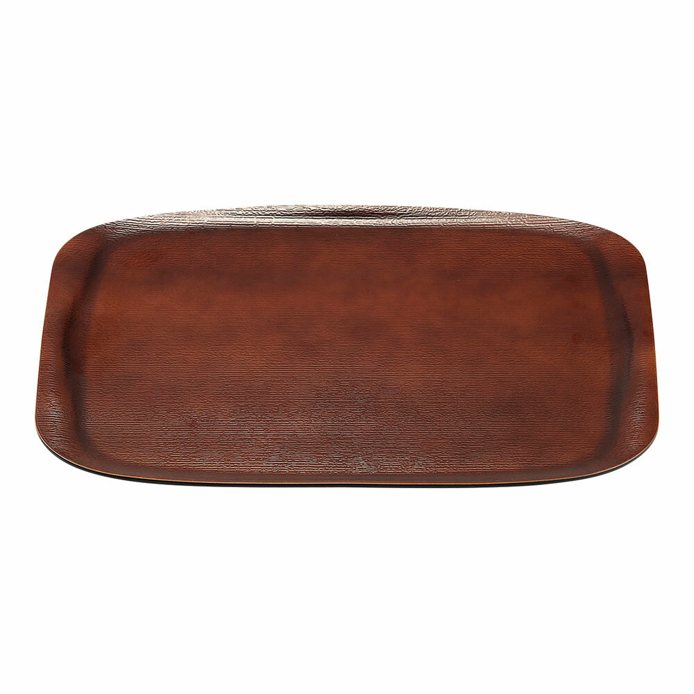 ●表面ノンスリップ加工が施してあります。●表面ノンスリップ加工が施してあります。●材質:ABS樹脂　●耐熱温度:80℃　●食洗器対応。 商品情報 ●幅×奥行×高さ(mm)340×240×13カラーブラウン ESI5301　